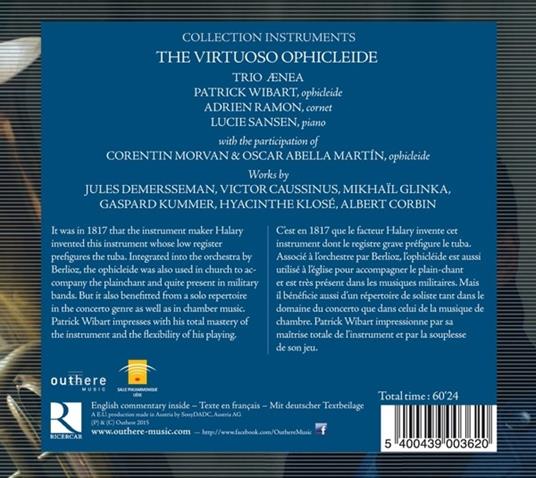 L'oficleide virtuoso - CD Audio di Mikhail Glinka,Antoine Simon,Jules Demersseman,Hyacinthe Klos,Heinrich Kummer - 2