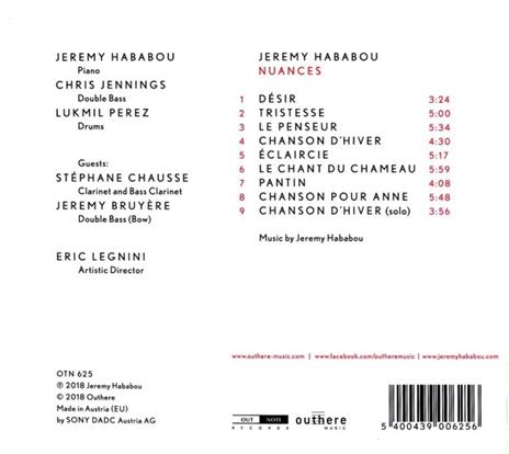 Nuances - CD Audio di Jeremy Hababou - 2