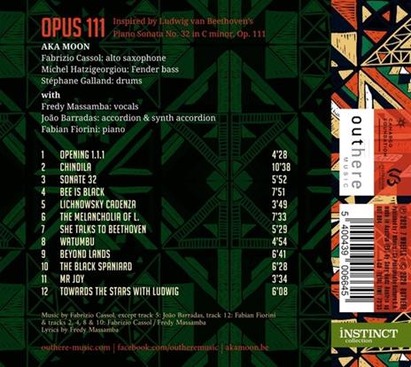 Opus 111 - CD Audio di Aka Moon - 2