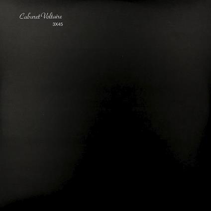 3x45 - Vinile LP di Cabaret Voltaire