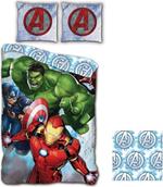 Copripiumino Singolo Cotone Marvel Avengers