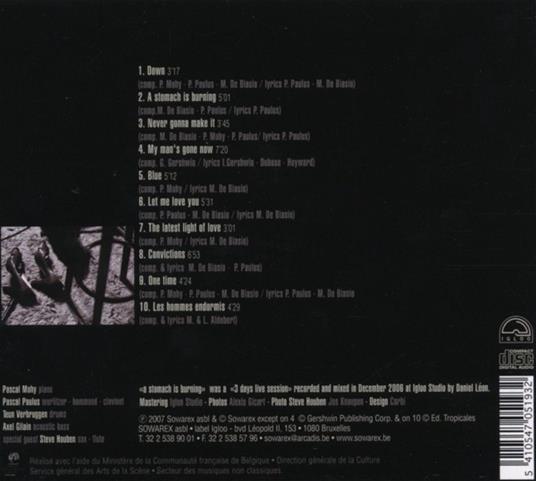 A Stomach Is Burning - CD Audio di Melanie De Biasio - 2