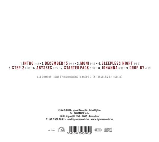 Delta (Digipack) - CD Audio di Igor Gehenot - 2