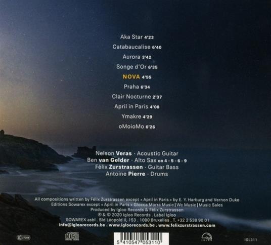 Nova - CD Audio di Felix Zurstrassen