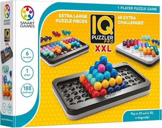 SmartGames IQ Puzzler Pro XXL Puzzle 3D