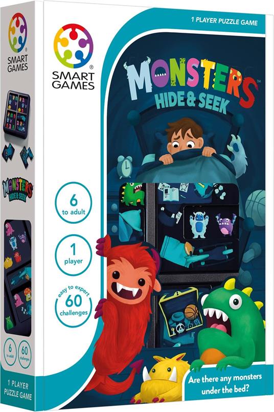 SmartGames Monsters Hide & Seek Scatola rompicapo