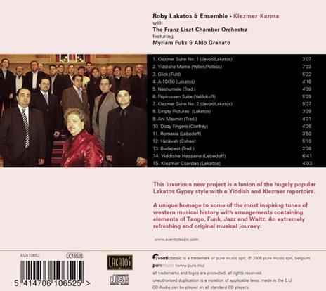 Klezmer Karma - CD Audio di Roby Lakatos - 2