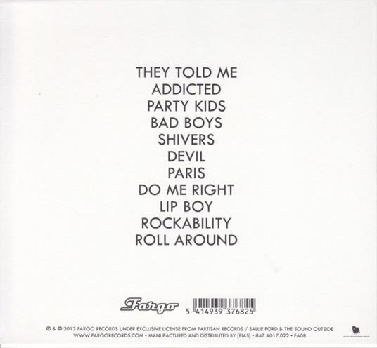 Untamed Beast - CD Audio di Sallie Ford,Sound Outside - 2