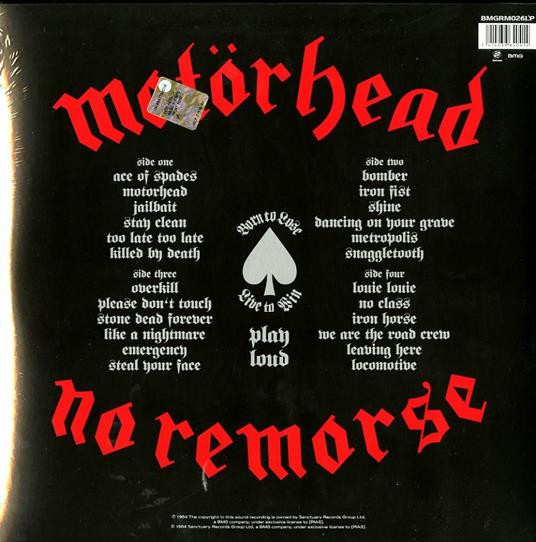 No Remorse - Vinile LP di Motörhead - 2