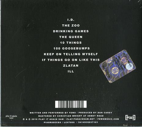 Means - CD Audio di Fews - 2