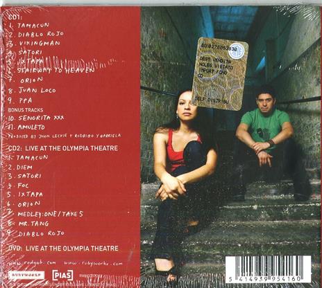 Rodrigo y Gabriela (10th Anniversary Edition) - CD Audio + DVD di Rodrigo y Gabriela - 2