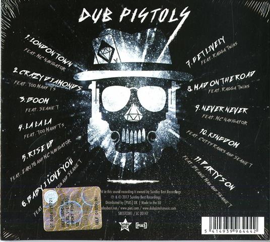 Crazy Diamonds - CD Audio di Dub Pistols - 2
