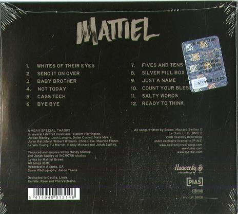 Mattiel - CD Audio di Mattiel - 2