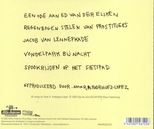 Omar Rodriguez - CD Audio di Omar Rodriguez - 2