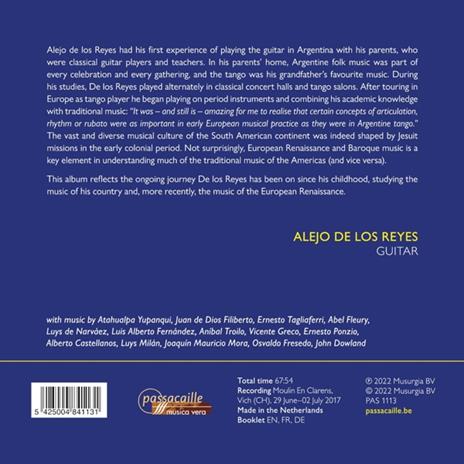 Al Compas De La Vihuela - CD Audio di Alejo De Los Reyes - 2