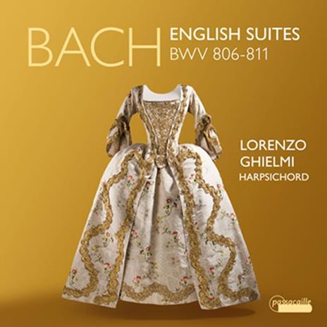 English Suites BWV 806-811 - CD Audio di Johann Sebastian Bach,Lorenzo Ghielmi