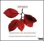 Quartets For Flute, Viola - CD Audio di Carl Philipp Emanuel Bach