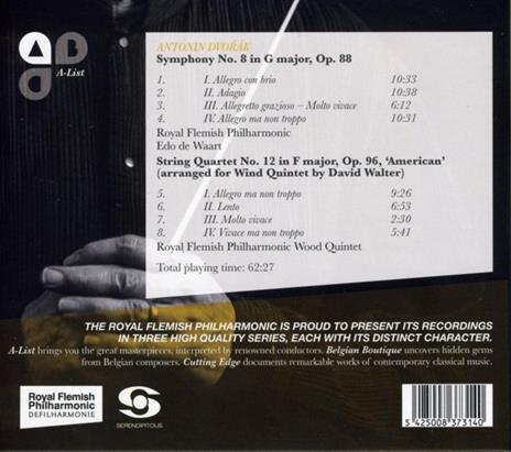 Sinfonia n.8 - CD Audio di Antonin Dvorak - 2
