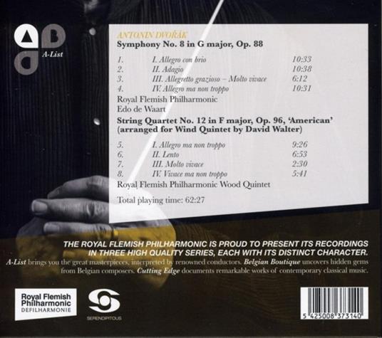 Sinfonia n.8 - CD Audio di Antonin Dvorak - 2
