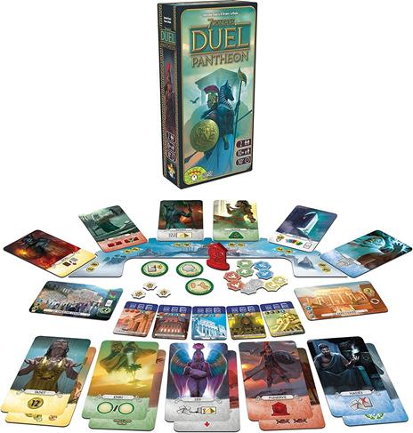 7 Wonders Duel: Pantheon. Esp. - ITA. Gioco da tavolo - 6