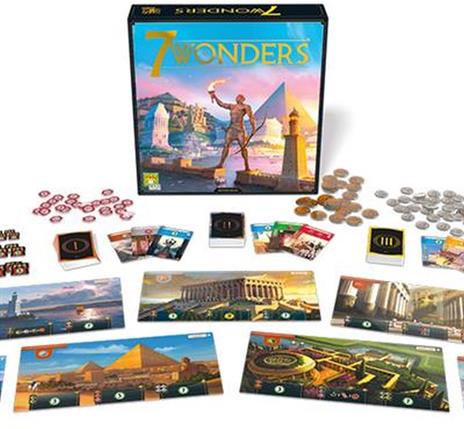 7 Wonders (nuova versione). Base - ITA. Gioco da tavolo - 4