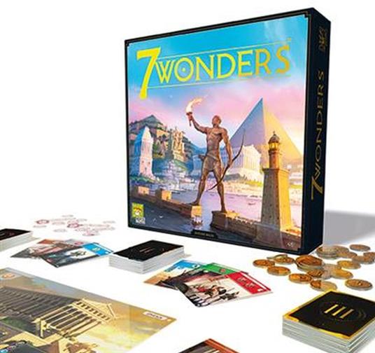 7 Wonders (nuova versione). Base - ITA. Gioco da tavolo - 6