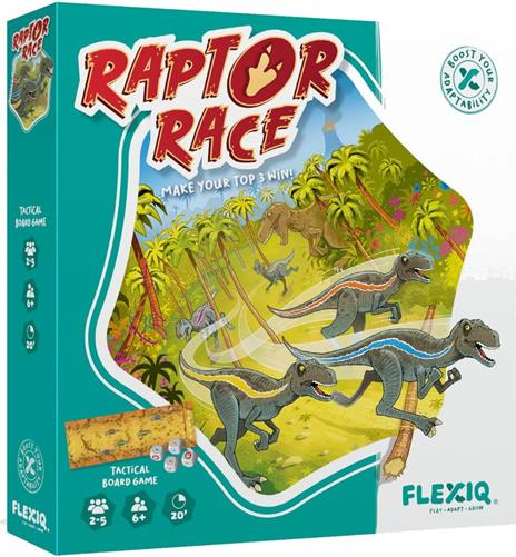 FlexiQ - Raptor-Race. Gioco da tavolo