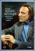 Arturo Benedetti Michelangeli. Beethoven, Schubert, Brahms (DVD)