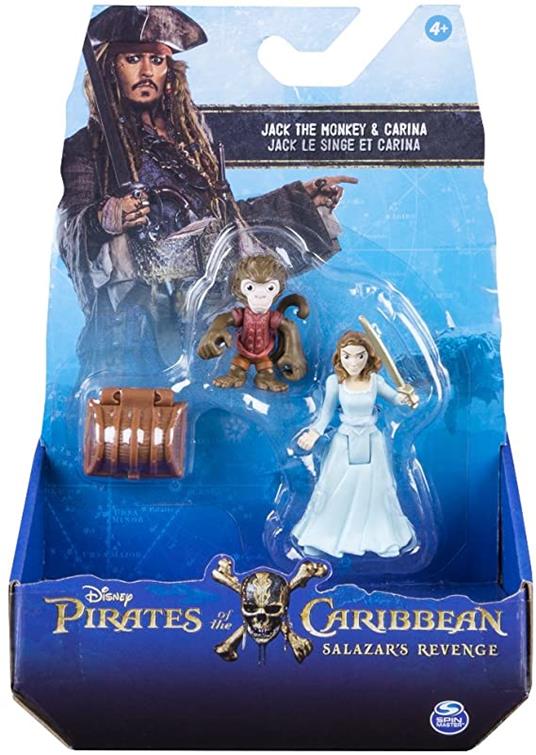 Pirati Caraibi 5 Jack the Monkey & Carina 2-figure Pack
