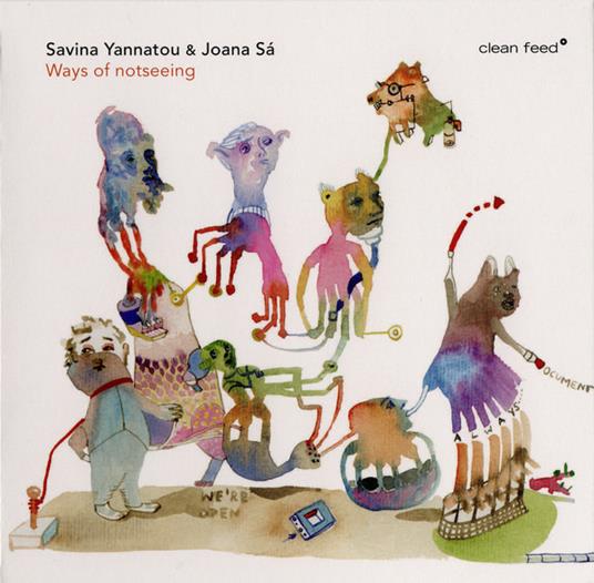 Ways of Notseeing - CD Audio di Savina Yannatou