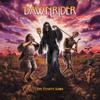 The Fourth Dawn (Purple-Black Splatter Vinyl) - Vinile LP di Dawnrider