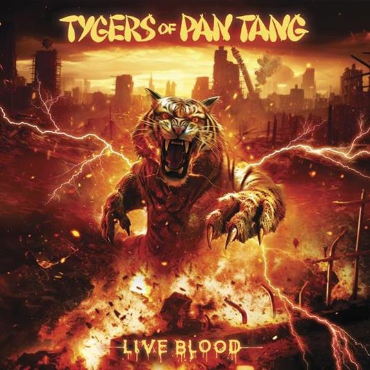 Live Blood - CD Audio di Tygers of Pan Tang