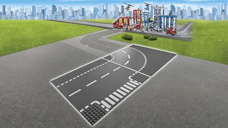 LEGO City (7281). Incrocio a T e curva - 5