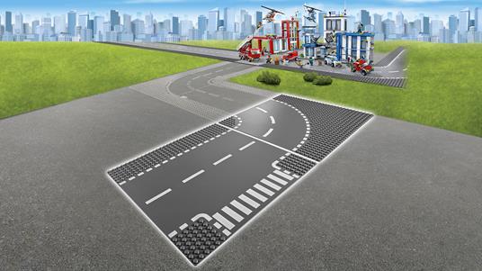 LEGO City (7281). Incrocio a T e curva - 5