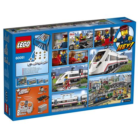 LEGO City Trains (60051). Treno passeggeri ad alta velocità - 12