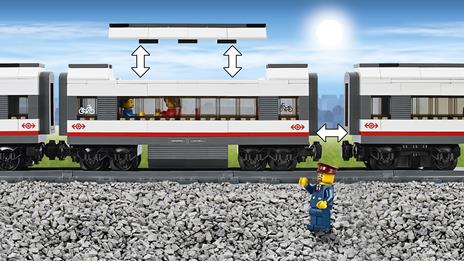 LEGO City Trains (60051). Treno passeggeri ad alta velocità - 10