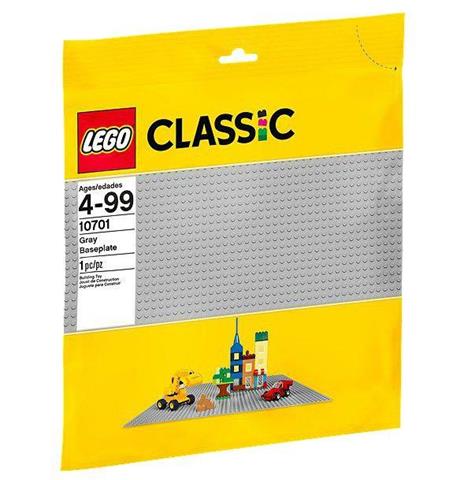 LEGO (10701). Base grigia