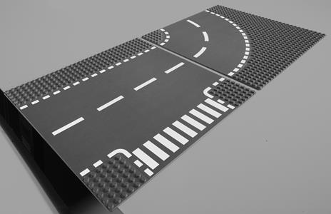LEGO City (7281). Incrocio a T e curva - 2