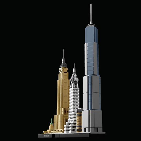 LEGO Architecture 21028 New York City, Collezione Skyline, Modellismo Monumenti, Mattoncini Creativi, Idea Regalo - 7