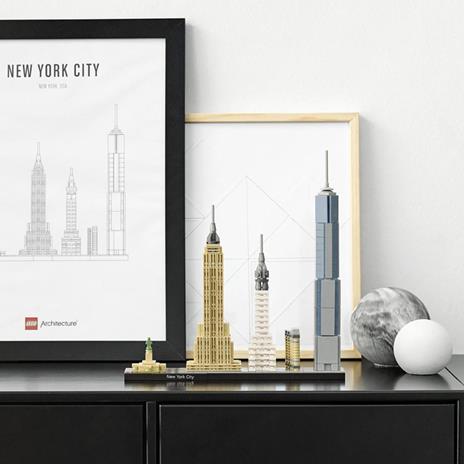 LEGO Architecture 21028 New York City, Collezione Skyline, Modellismo Monumenti, Mattoncini Creativi, Idea Regalo - 8