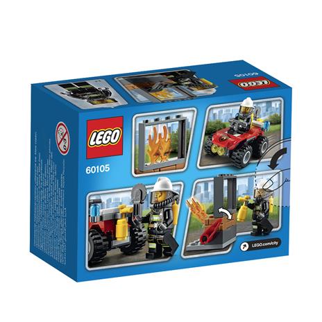 LEGO City Fire (60105). ATV dei pompieri - 3