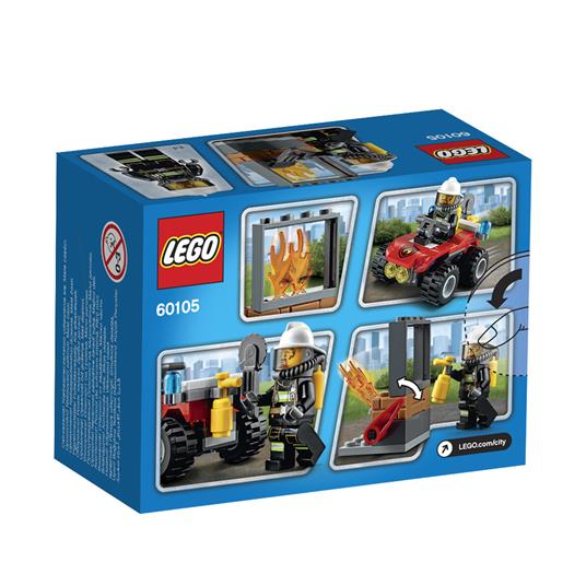 LEGO City Fire (60105). ATV dei pompieri - 3
