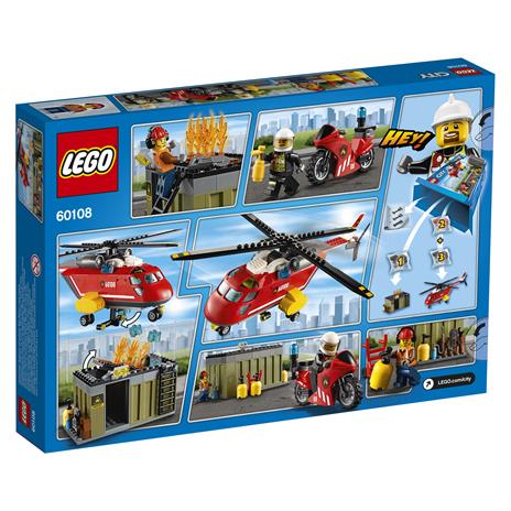 LEGO City Fire (60108). Unità di risposta antincendio - 11