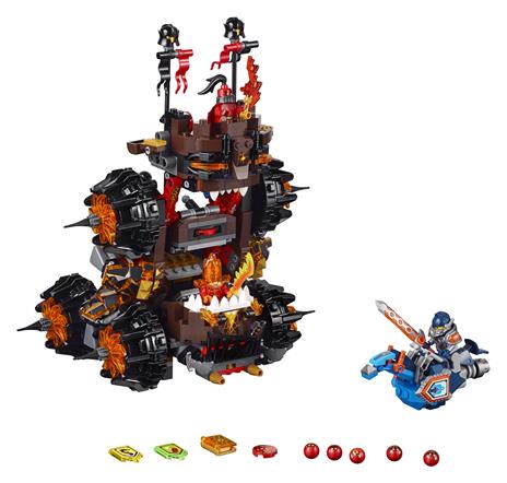 LEGO Nexo Knights (70321). Macchina d'assedio del generale Magmar - 7