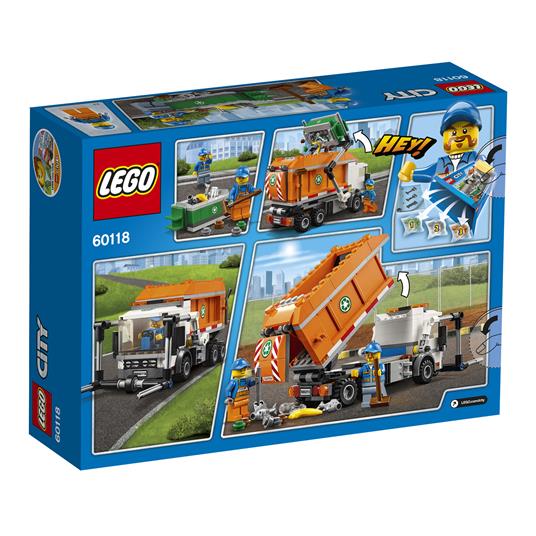 LEGO City Great Vehicles (60118). Camioncino della spazzatura - 3