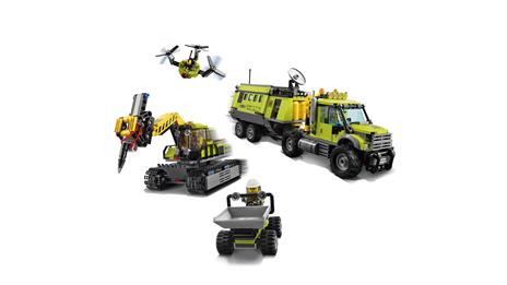 LEGO City (60124). Base delle Esplorazioni Vulcanica - 12