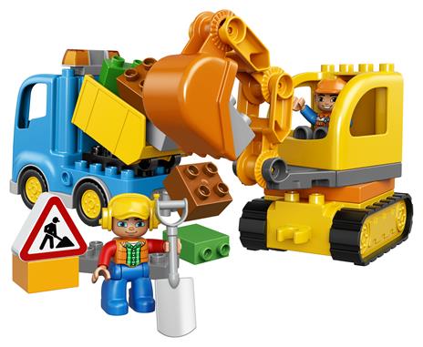 LEGO Duplo (10812). Camion e scavatrice cingolata - 4
