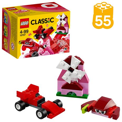 LEGO Classic (10707). Scatola della Creatività Rossa - 7