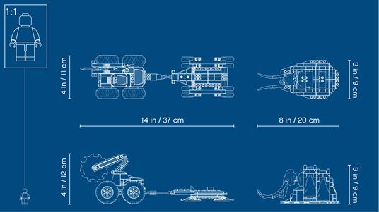 LEGO City Arctic Expedition (60195). Base mobile di esplorazione artica - 12