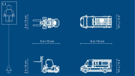 LEGO City 60198 Treno Merci, Giocattolo Telecomandato per Bambini di 6-12 anni, Bluetooth RC, 3 Carrozze, Binari e Accessori - 12